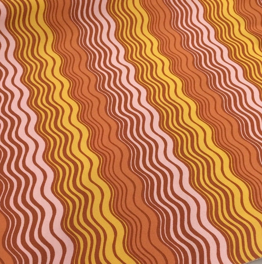 Amy Butler - Midwest Modern 2 - Ripple Stripe - Rust AB31