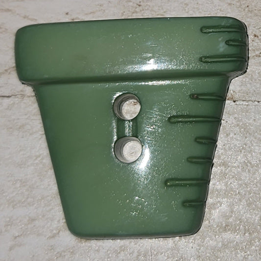Flowerpot button Hunter Green 2cm