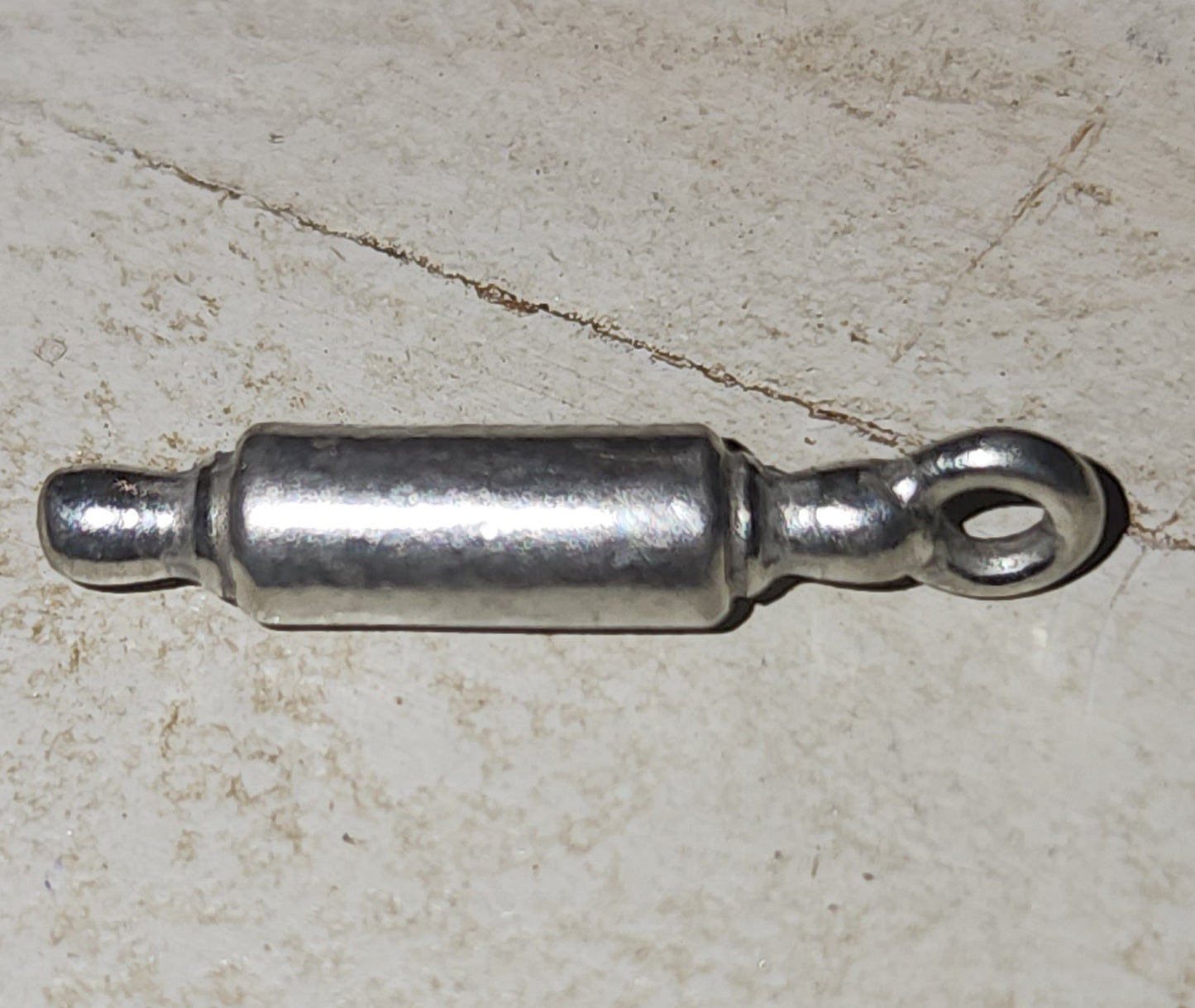 Metal Rolling Pin charm