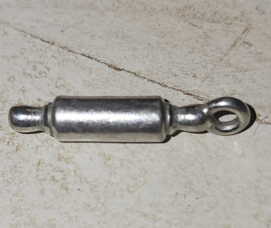 Metal Rolling Pin charm