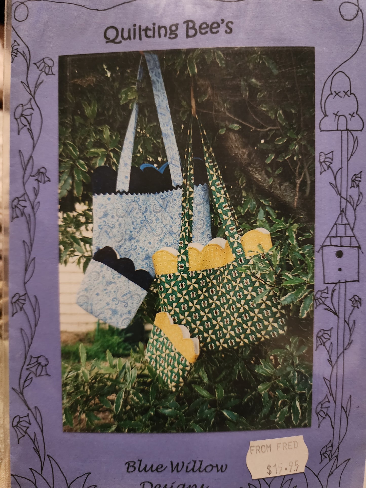 Quilting Bee's Bag Pattern by blue Willow Designs *