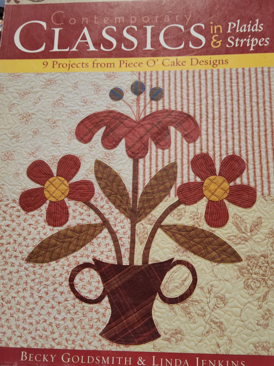 Contemporary Classics in Plaids & Stripes by Becky Goldsmith & Linda Jenkins