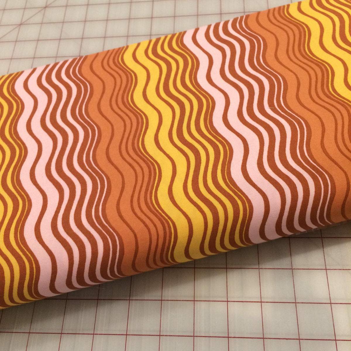 Amy Butler - Midwest Modern 2 - Ripple Stripe - Rust AB31