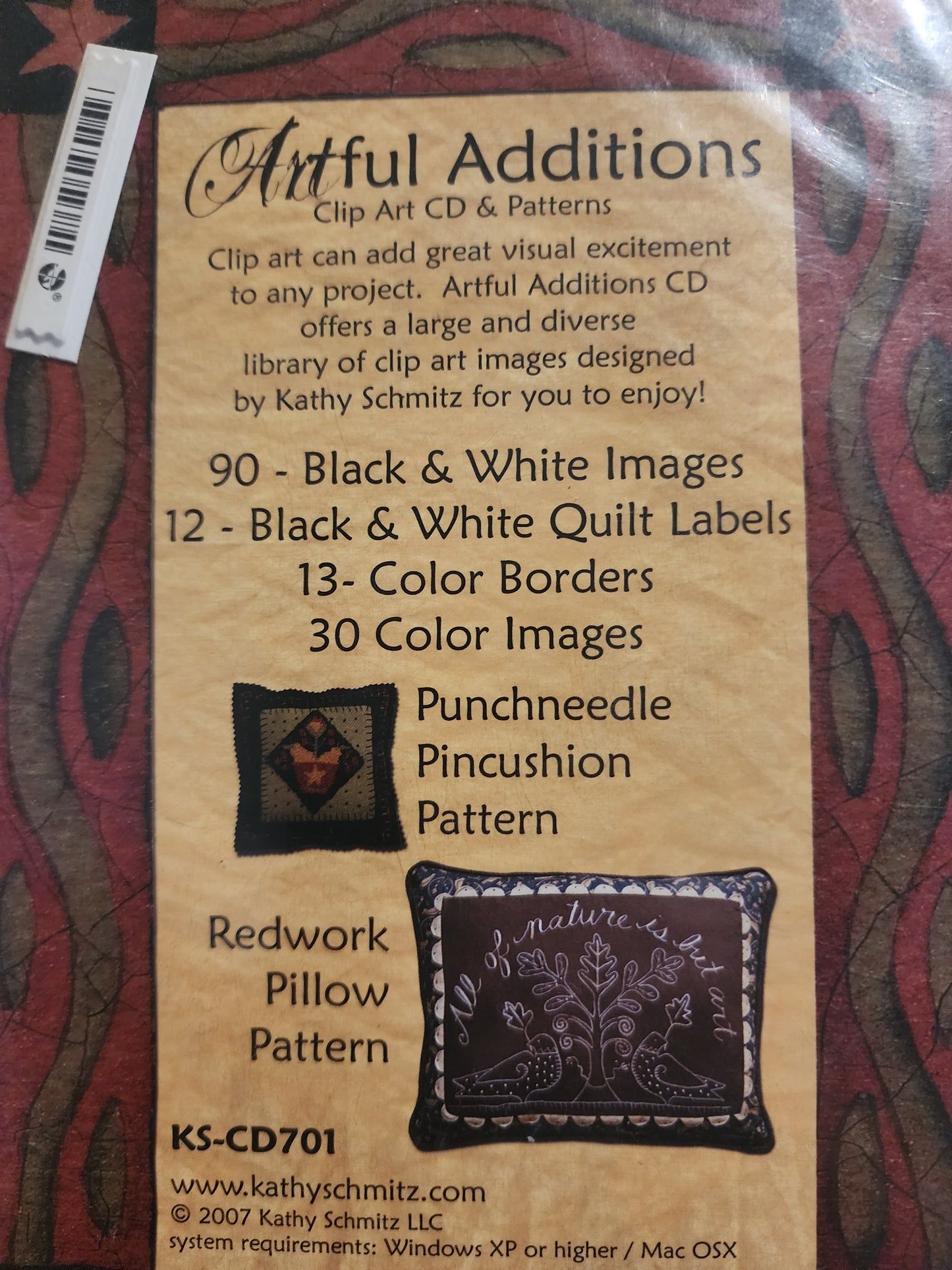 Artful Additions Clip Art CD -  Kathy Schmitz