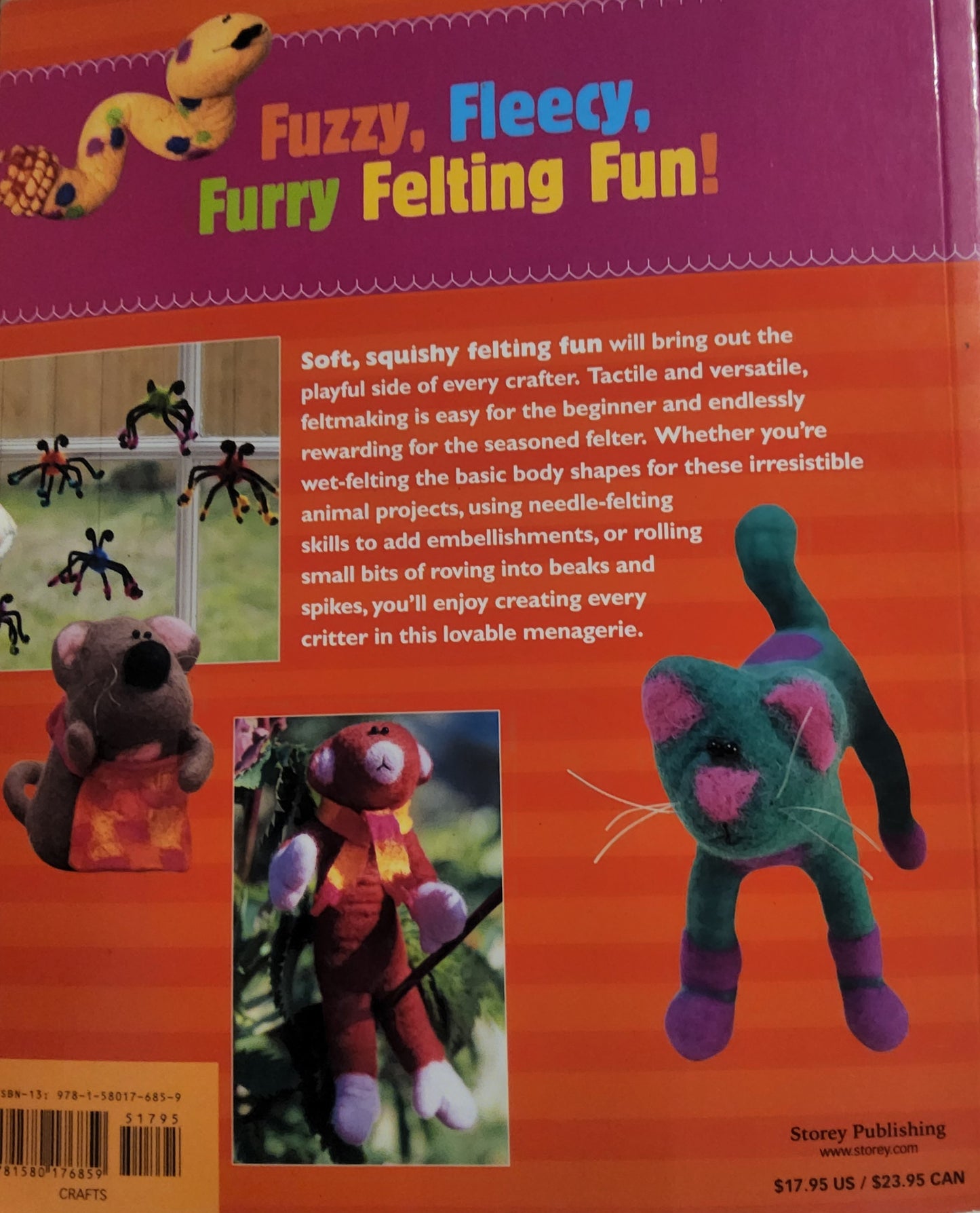 Making Felted Friends by Sue Pearl
