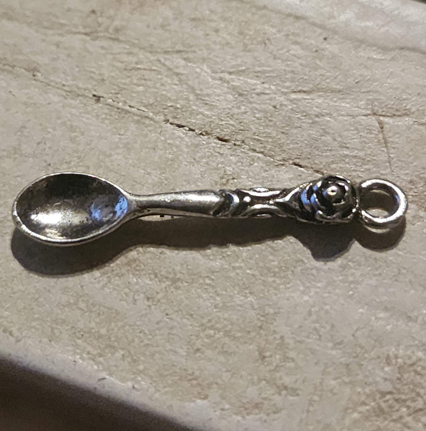 Metal spoon charm