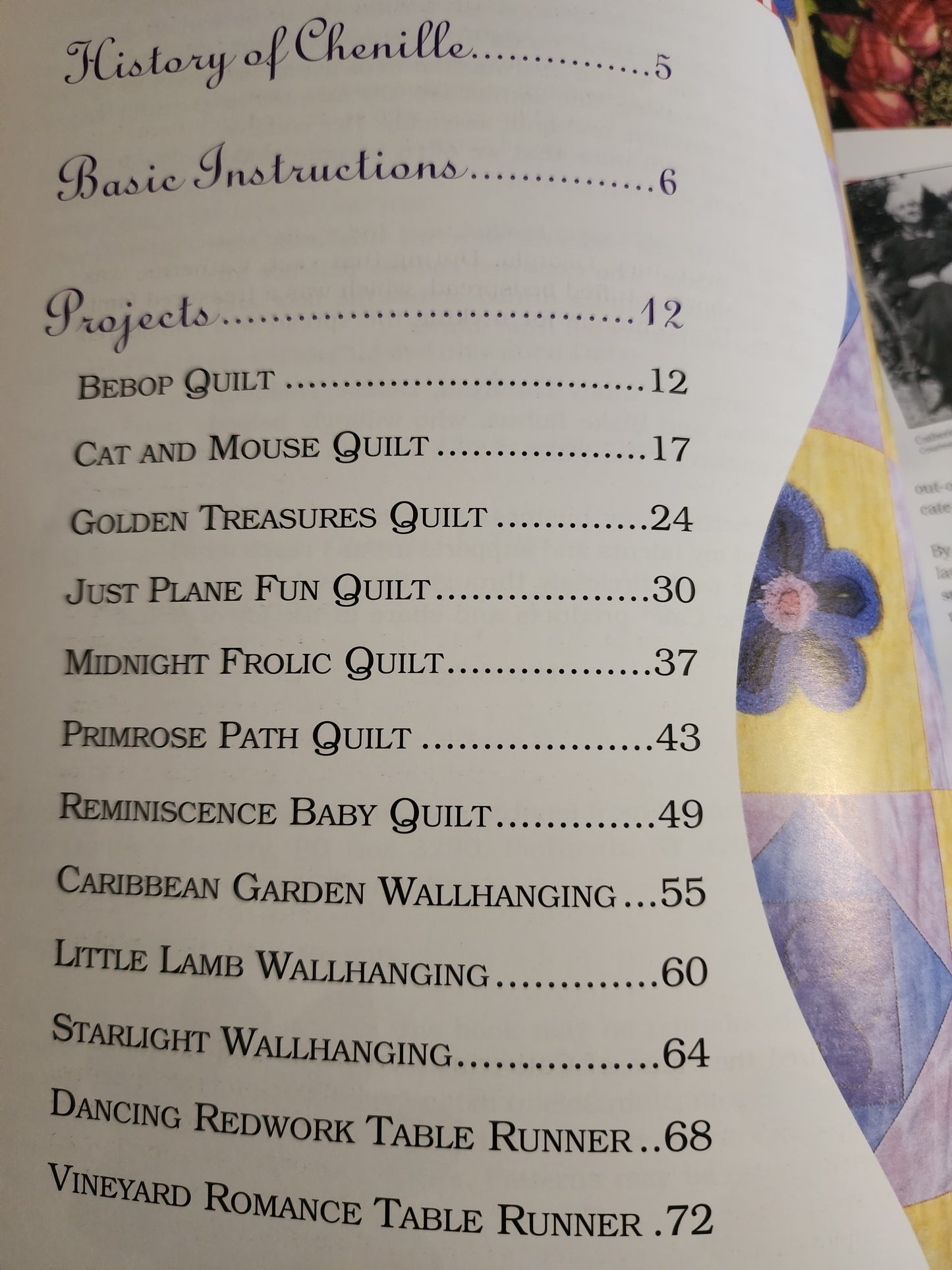 Fabric Cafe - The Thrill Of Chenille by Fran Morgan *