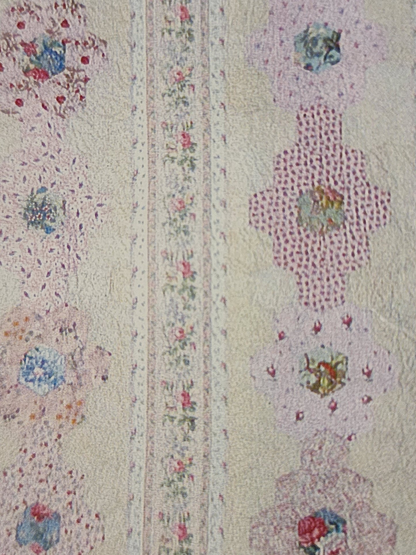 Hexagon Strippy quilt pattern by Patchways