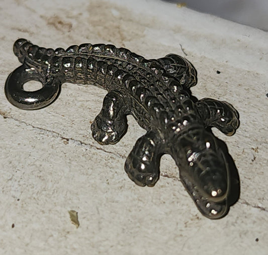 Metal Alligator Charm