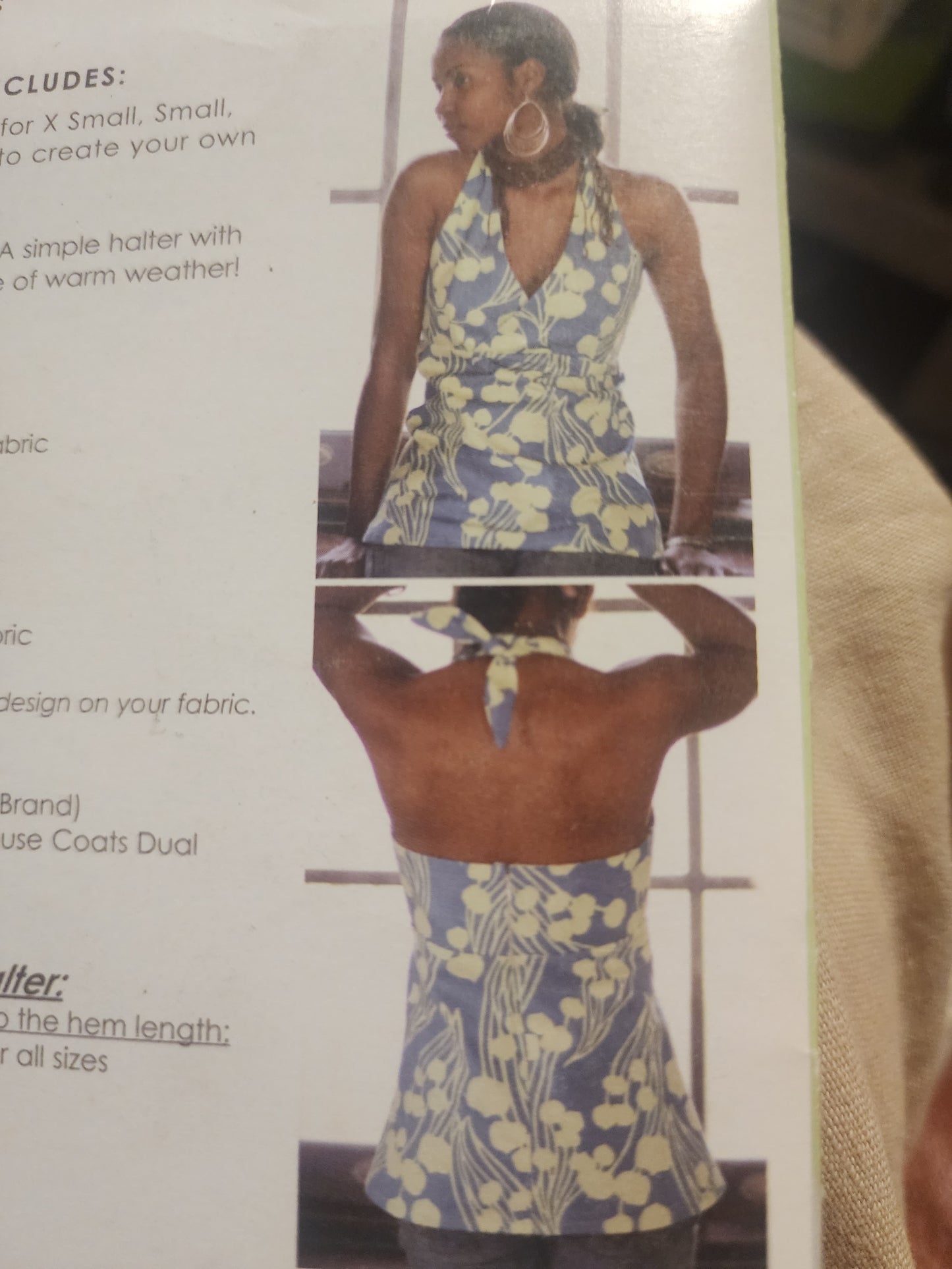 Amy Butler - Patterns - Clothing - Cabo Halter AB022CH