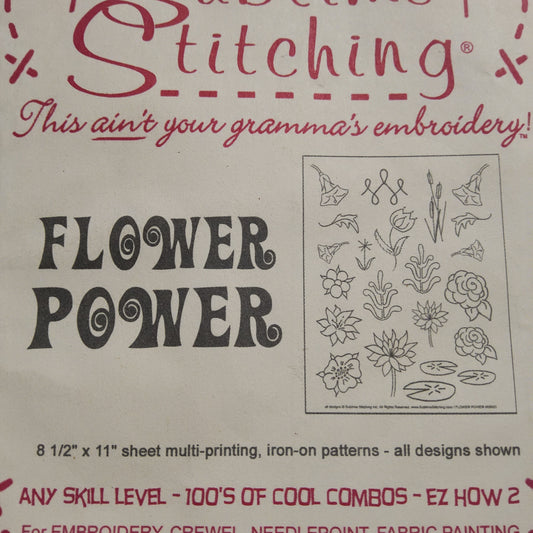 Flower Power by Sublime Stitching *