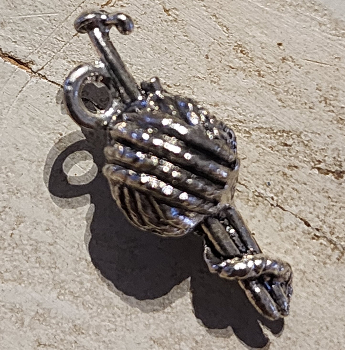 Metal Ball of Yarn (wool) Charm