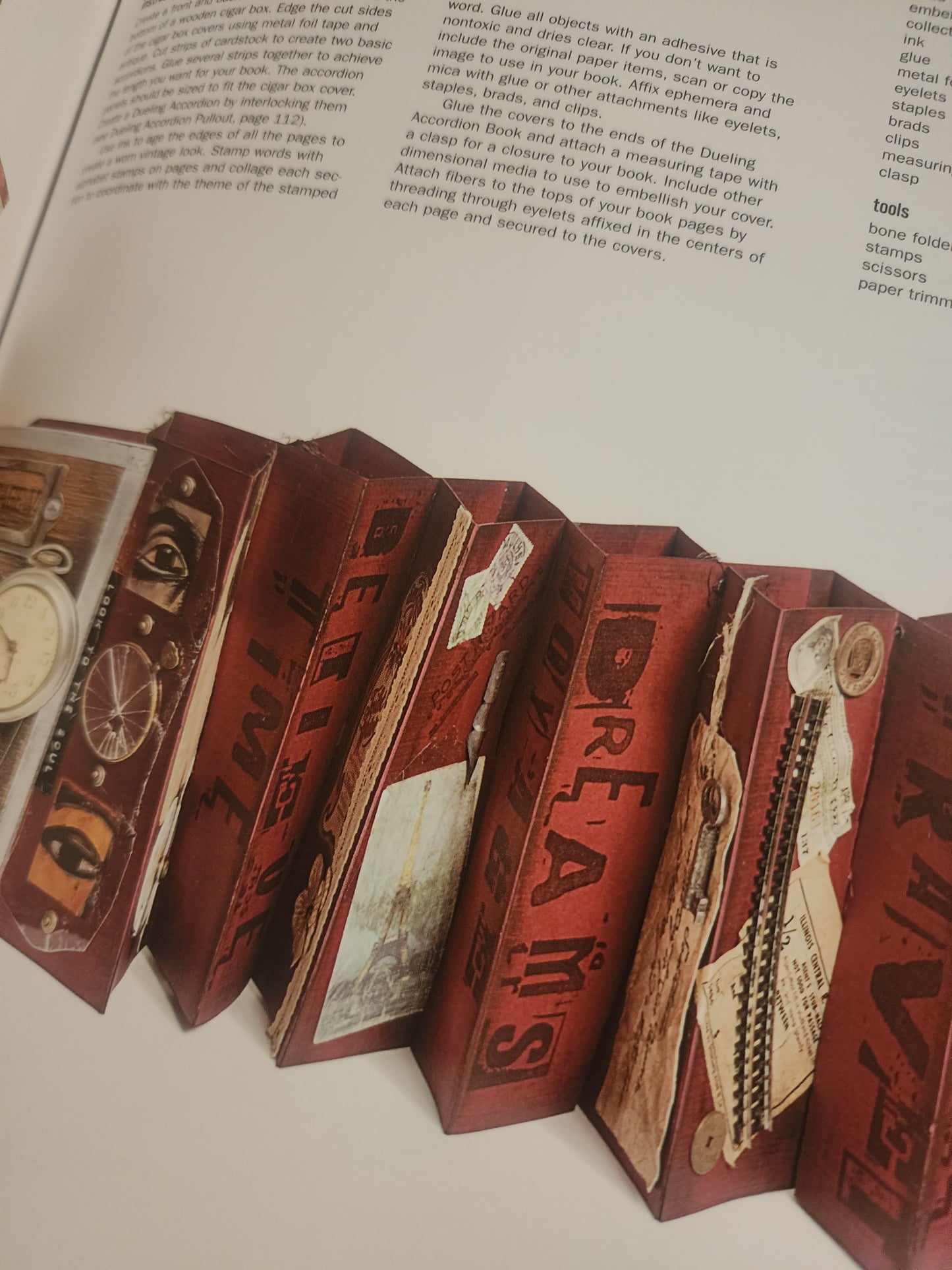 Pockets, Pull-outs, and Hiding Places.  Interactive elements for altered books, memory art and collage