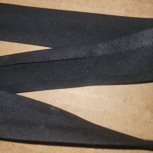 Polycotton Bias Binding 25mm 008047 Black