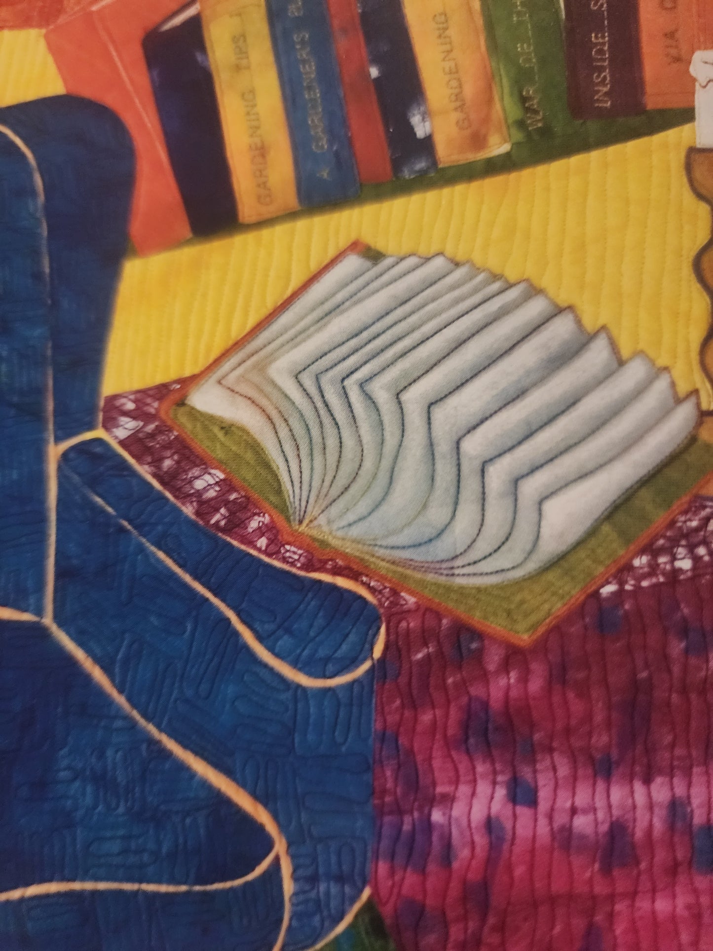 Fuse and Tell Journal Quilts book by Laura Wasilowski