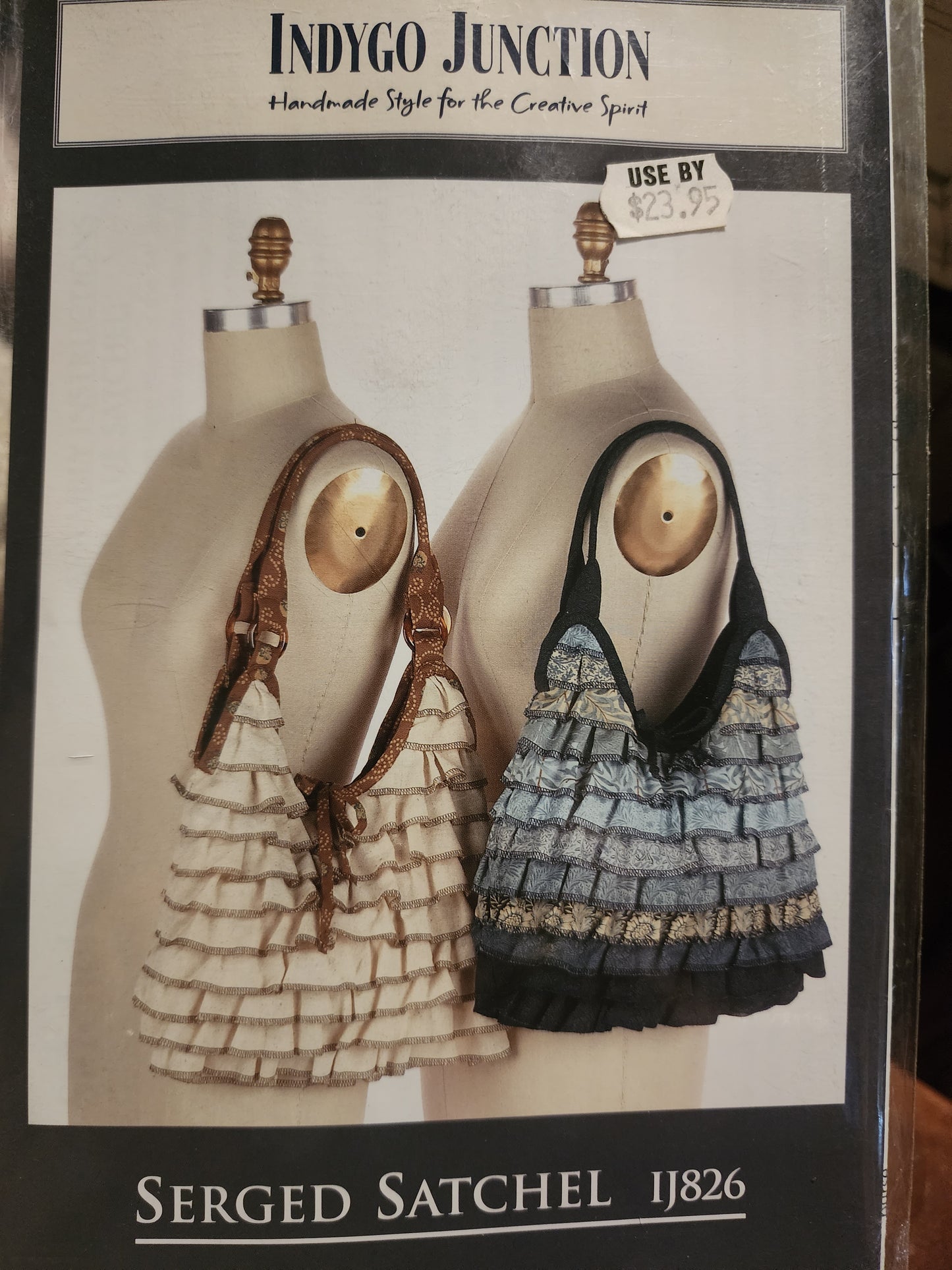 Serged Satchel by Indygo Junction Pattern IJ826 *