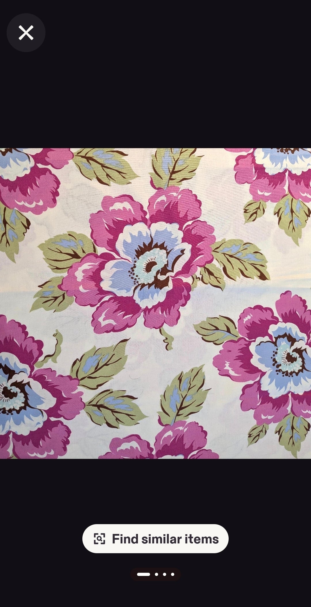 Amy Butler - Gypsy Caravan- Wild Poppy pink (55cm only)
