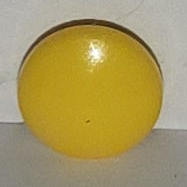 Dome button sunny yellow 0.5cm (shank back)
