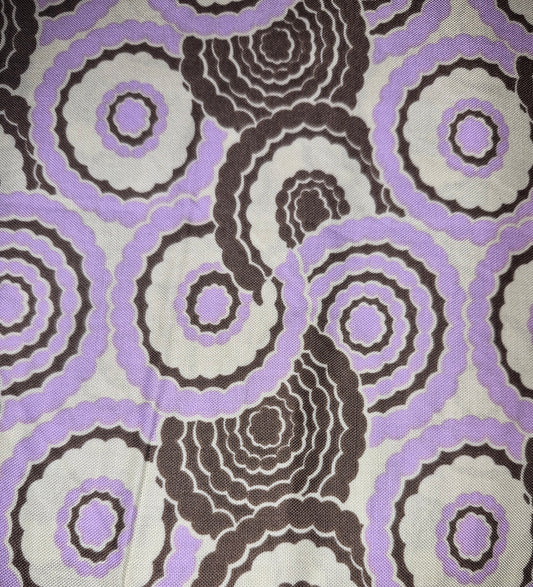 Amy Butler - Ginger Bliss - Umbrellas - Purple Brown