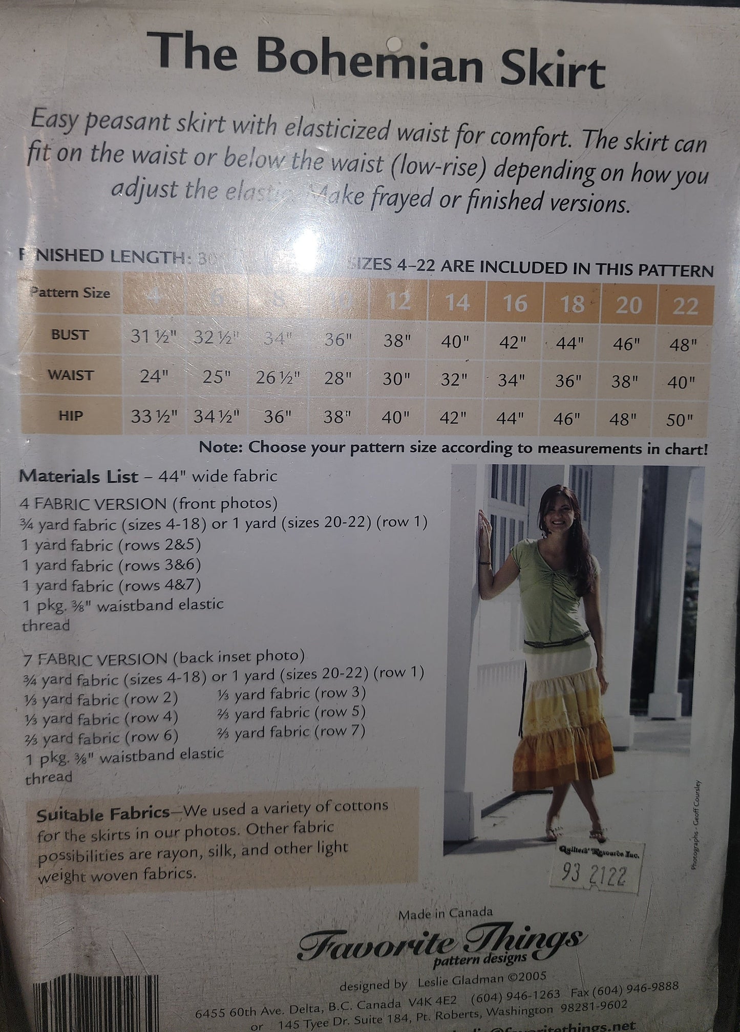 The Bohemian Skirt by Favorite Things V026