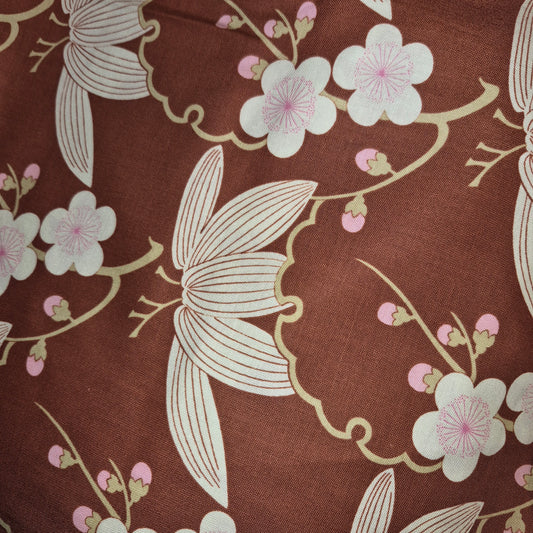 Amy Butler - Midwest Modern - Trailing Cherry - Brown AB28