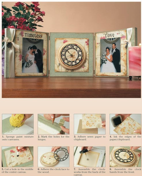 Scrapbooking On The Wall 2 Book by Suzy West for Canvas Concepts