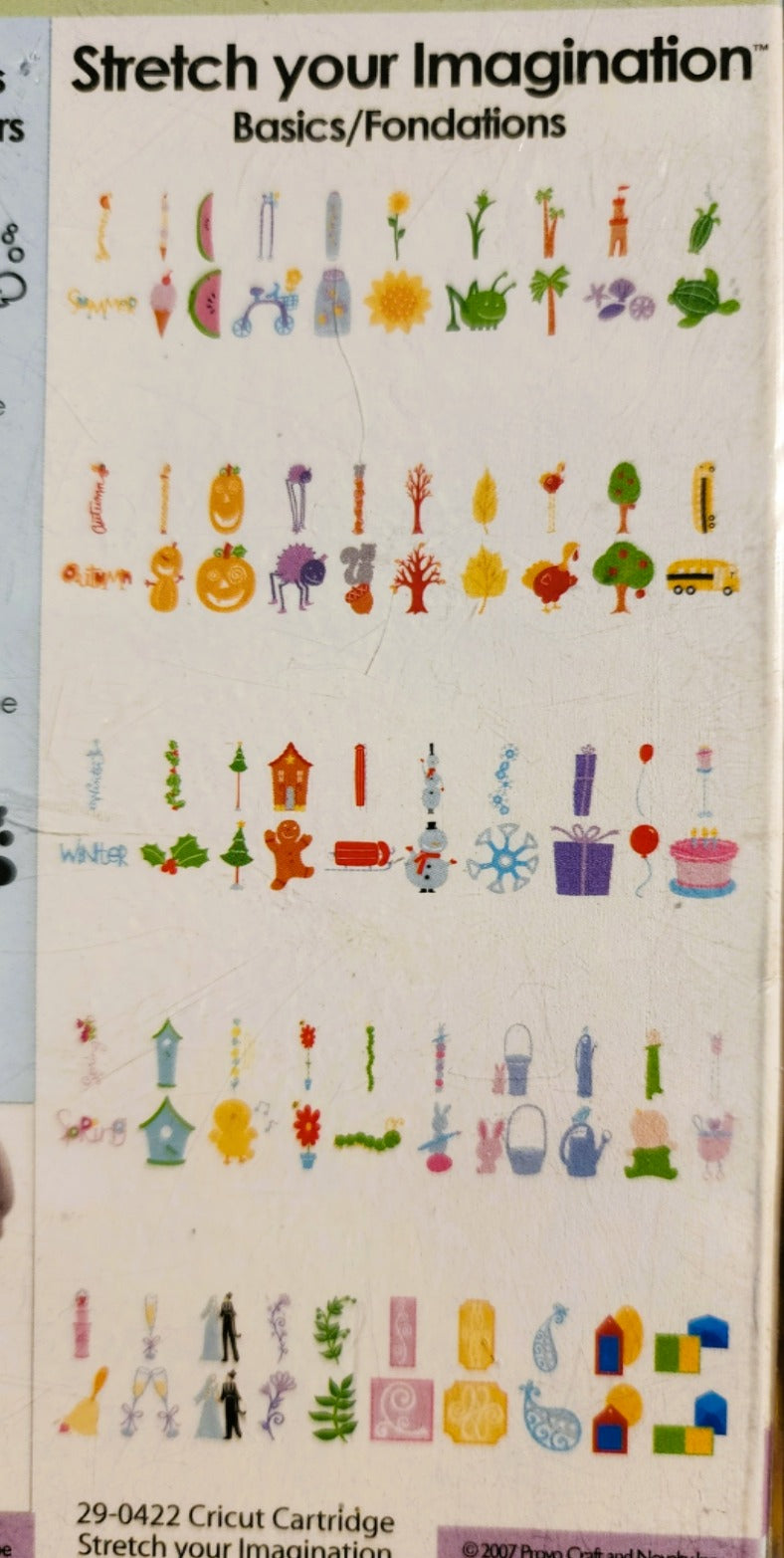 Cricut Cartridge "Stretch your Imagination"