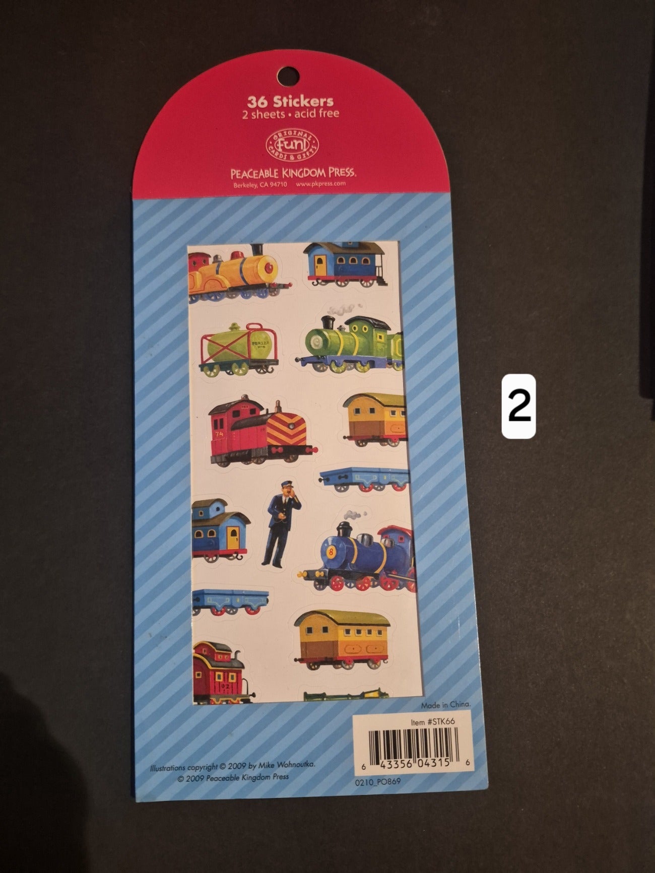 Toy Train stickers